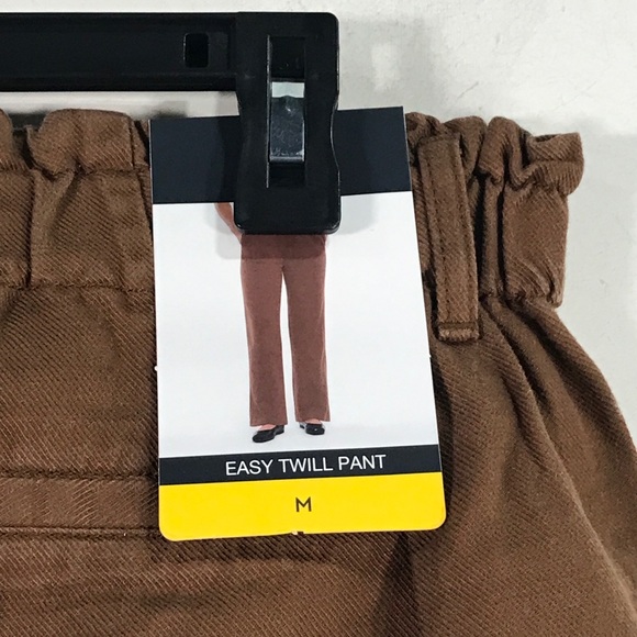 GAP Loose Fit Easy Twill Pant, Women's Size M - Brown - Picture 3 of 10